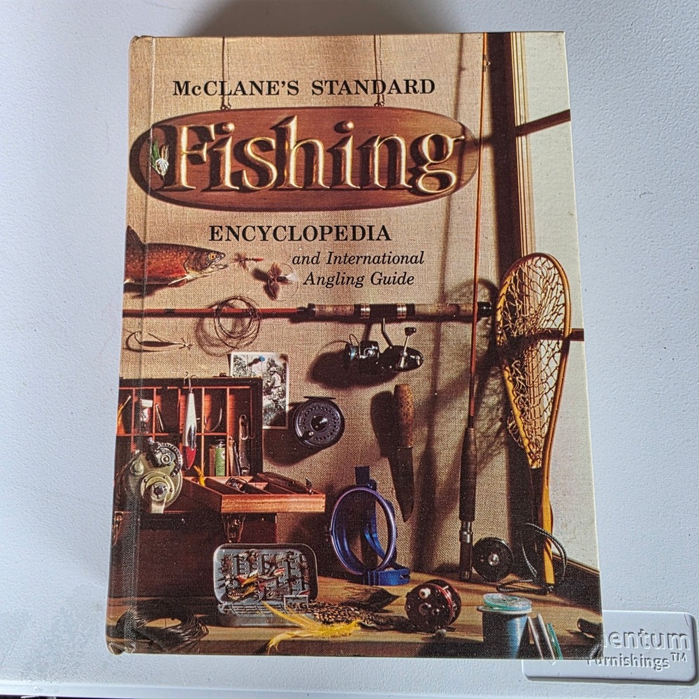 McClanes Standard Fishing Encyclopedia International Angling Guide 1965 Book